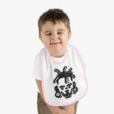 Baby Contrast Trim Jersey Bib