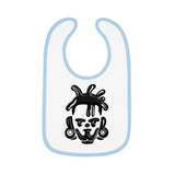 Baby Contrast Trim Jersey Bib