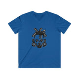 Men's Fitted V-Neck Short Sleeve Tee
