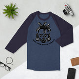 3/4 sleeve raglan shirt