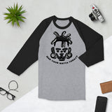3/4 sleeve raglan shirt