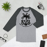 3/4 sleeve raglan shirt