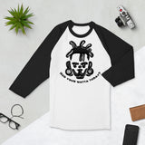 3/4 sleeve raglan shirt