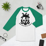 3/4 sleeve raglan shirt